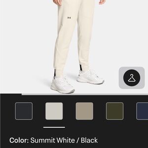 Under Armour Summit White & Black Women’s joggers